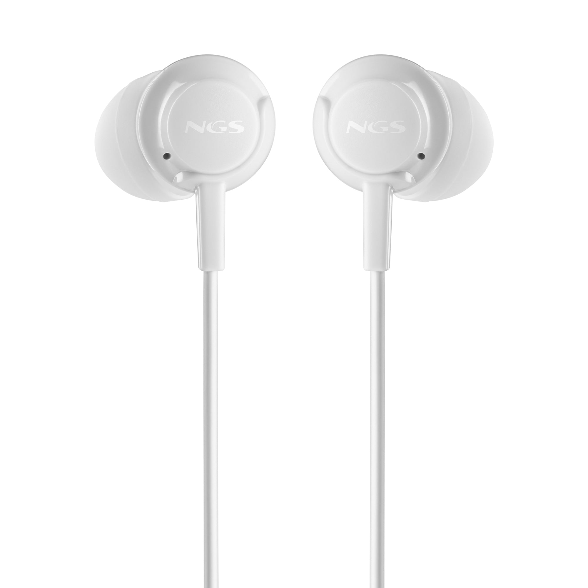 NGS Auricular Branco Estéreo USB-C com Cabo